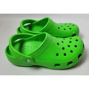 CROCS Green Mules & Clogs
